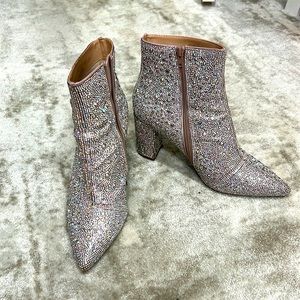 Betsy’s Johnson sparkle booties